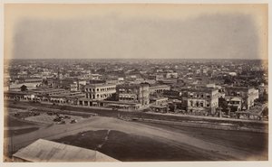 View from the Ochterlony Monument, Calcutta 作者 未知的摄影师