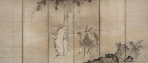苏轼苏轼和潘阆韩萝，16世纪初。