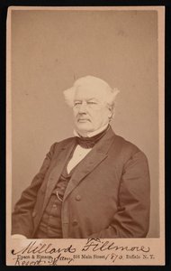 米拉德-菲尔摩尔的肖像，1800-1874年，1870年1月4日。 作者 厄普森和西姆森