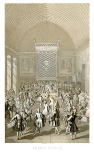 加冕餐，1715年，1885年。
