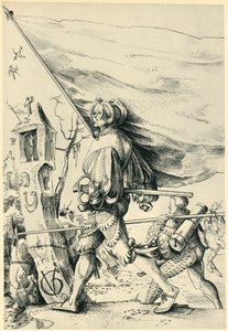 雇佣兵，1516年，1943年。 作者 乌尔斯·格拉夫