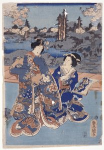 An Edo Powder M Paris Village Of Murasaki