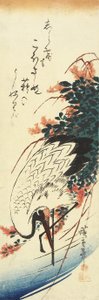 （Crane and Bush Clover），1830-1858