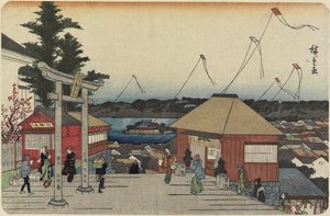 （从汤岛神社看到的Shinobazu池塘）