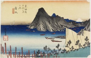 Imagiri的实际观点，Maisaka，c.1833
