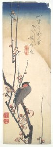 小鸟和梅树 作者 歌川宏重
