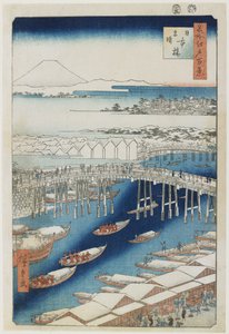1856年5月，日本桥桥雪后天气晴朗