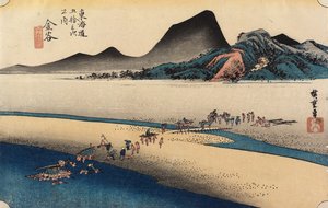 遥远的O_i河岸，金谷，c。 1833