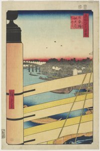 1857年12月，来自日本桥的江户桥