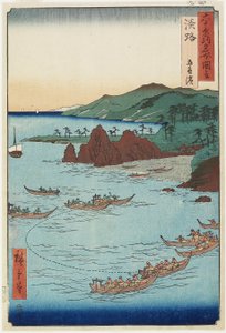 1855年9月，淡路省五色（五色）海滩
