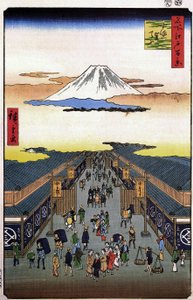 Hiroshige, Sugura streetFXD 作者 歌川宏重