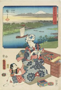 川崎，1854年7月