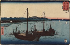 1858年7月在Kazusa省的Kisarazu