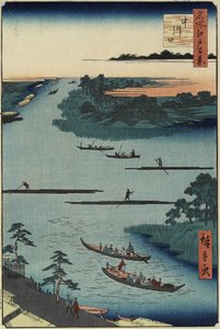 Nakagawa河口，1857年3月