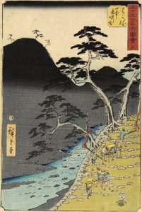 1855年7月，箱根在山上的11号河