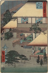 No.52 1855年7月在Ishibe的一家旅馆的客人