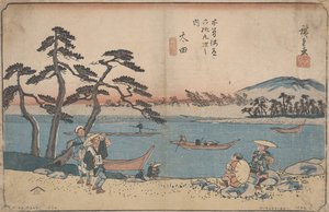 “KisokaidôRoad六十九站”系列第52号“Ôta”，第1835页