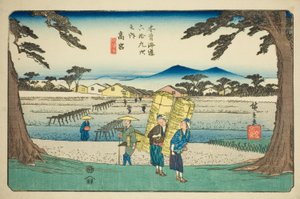 第 65 号：高宫，选自 "木更道六十九站 "系列 作者 歌川宏重
