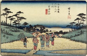 草津的第69号叉，1830-1844