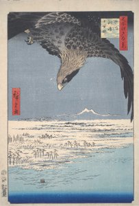 深川的须崎平原，选自《江户百景》系列 作者 歌川宏重
