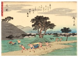 Shono，1838-40（木刻）