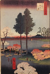 ippo访日暮里的Suwa Bluff（1856-1858年） 作者 歌川宏重
