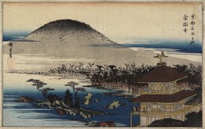 金阁寺，c。 1843