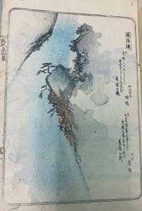 浅仓濑木神社，选自《日本名胜风情图集》（Kyoka fuso meisho zue），第 4 卷 作者 歌川宏重