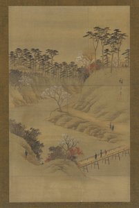夏天的风景，19世纪中期。