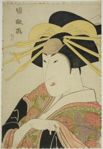 女扮男装的演员肖像