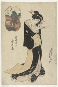龟户玉屋餐厅
龟户玉屋（实物标题）
当代知名餐厅的形象（系列标题）
Toji komei kaitei ga（物品上的系列名称） 作者 山口屋东兵卫