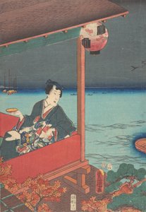 打印。 作者 歌川国贞