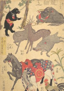 印刷品，19世纪。，19世纪。 作者 歌川国贞