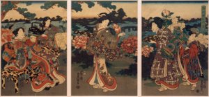 蝴蝶与牡丹