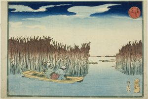 大森，选自 "东都名胜（东都名胜）"系列 作者 歌川国义