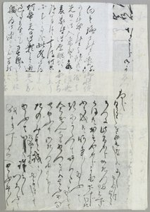 浪人攻击基拉斯门，场景来自“Chiushingura or, The Loyal League: A Japanese Romance”，Monzayemon Chikamatsu 作者 歌川国义