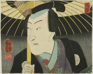 索省，选自 "江户织锦中的各省近景 "系列 作者 歌川国义