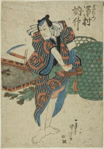 饰演洋右卫门的演员泽村利昌 作者 歌川国义