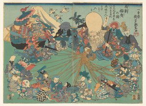 绘制正确的彩票 作者 歌川国义