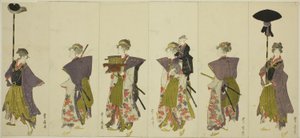 模仿大名游行 作者 歌川丰洋