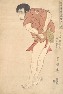 演员岚龙藏，后来被称为岚七郎，18-19世纪。 作者 歌川丰国一世
