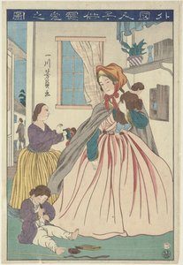 外国女人对孩子的爱
Gaikokujin kodomo chôai no zu（物名）