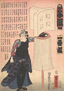 消防员，约1858年。