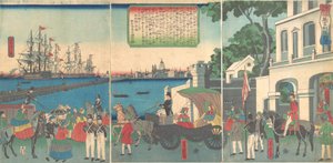 英国伦敦港，1862年2月。