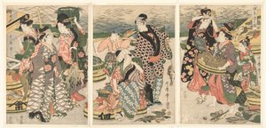 芝海滩鱼市的景色
[芝]之浦鱼市（物体上的标题） 作者 歌摩 (II) , 北川