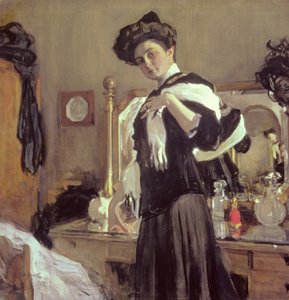 Henrietta Girshmann（1885-1970）的肖像，1907年