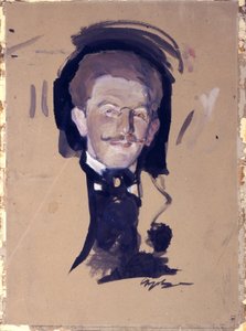 Portrait of the artist Leon Bakst (Lev Rosenberg