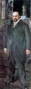 米哈伊尔·阿布拉莫维奇·莫罗佐夫的画像，1902年