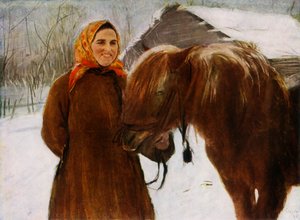 骑马的女人》，1898年，1965年。