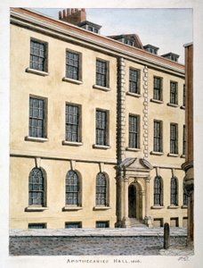 药剂师大厅，伦敦市，1806年。   作者 情人节戴维斯